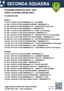 2024-25 UG SECONDA SQUADRA
